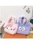 Kuromi Pembe Peluş Kadın Çanta Kadın Çantası El Çantası Günlük Çanta Tablet Çantası Kozmetik Çanta 4