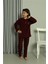 Erkek Çocuk Welsoft Polar Bordo Pijama Takımı 20549 1
