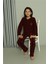 Erkek Çocuk Welsoft Polar Bordo Pijama Takımı 20549 3