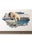 Vahşi Doğa Muhteşem Hayvanlar Full Hd Baskı 3D Modern Duvar Sticker 1