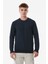 Basic Bisiklet Yaka Sweatshirt 1