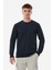 Basic Bisiklet Yaka Sweatshirt 4