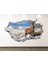 Vahşi Yaşam Muhteşem Hayvanlar Full Hd Baskı 3D Modern Duvar Sticker 1