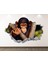 Vahşi Yaşam Muhteşem Hayvanlar Full Hd Baskı 3D Modern Duvar Sticker 1