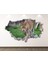 Vahşi Yaşam Muhteşem Hayvanlar Full Hd Baskı 3D Modern Duvar Sticker 1