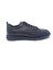 Siyah Deri Erkek Sneaker Ayakkabı 1