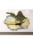 Dinozorlar Full Hd Baskı 3D Modern Duvar Sticker Seti 1