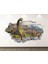 Dinozorlar Full Hd Baskı 3D Modern Duvar Sticker Seti 1