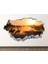 Mustang Vahşi Atlar Full Hd Baskı 3D Modern Duvar Sticker 1