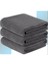 3 Adet, Fitness Havlusu , Spor Havlusu, Antreman Havlusu, Siyah Havlu, %100 Pamuk Havlu 1