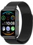 Huawei Watch Fit 2 ile Uyumlu Kordon Kayış Metal Hasır Kordon 4