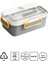 The Puzzle Lunch Box Tek Katlı Paslanmaz Çelik Kolay Kilitlenir Sefer Tası – 900 ml 1
