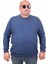 Mocgrande Büyük Beden Selanik Classic Sweat 23200 Marin 1