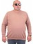 Mocgrande Büyük Beden Selanik Classic Sweat 23200 S.kahve 1