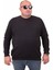 Mocgrande Büyük Beden Selanik Classic Sweat 23200 Sıyah 1