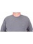 Mocgrande Büyük Beden Selanik Classic Sweat 23200 Antrasıt 4