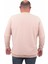 Mocgrande Büyük Beden Selanik V Yaka Classic Sweat 23201 Bej 2