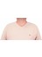 Mocgrande Büyük Beden Selanik V Yaka Classic Sweat 23201 Bej 4