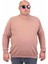 Büyük Beden Selanik Classic Sweat 23200 S.kahve 1
