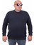 Büyük Beden Selanik Classic Sweat 23200 Lacıvert 1