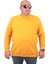 Büyük Beden Selanik Classic Sweat 23200 Hardal 1