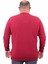 Büyük Beden Selanik Classic Sweat 23200 Bordo 2