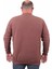 Büyük Beden Selanik V Yaka Classic Sweat 23201 Taba 2