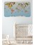 Eğitici Dünya Haritası Dünya Atlası Çocuk ve Bebek Odası Duvar Sticker 1