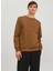Bisiklet Yaka Kahve Erkek Sweatshırt 12241106_JPRBLABLAKE Sweat Crew Nec 2