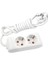Multi Let (2'li) İkili Priz Topraklı Çocuk Korumalı Kablolu 3 (Üç) Metre (2 Adet) 1