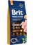 Brit By Nature Adult M Tavuklu Orta Irk Yetişkin Köpek Maması 15 kg 1