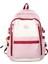 Schoolbag Kadın Lise Ortaokul Öğrencisi Büyük Kapasiteli Sırt Ortaokul Öğrencisi Yükünü Azaltan Rahat Sırt Çantası (Yurt Dışından) 1