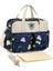 Su Geçirmez Naylon Baskılı Omuz Anne Crossbody El Anne ve Bebek Büyük Kapasiteli Anne Çantası (Yurt Dışından) 1