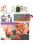 Kırtasiye Kalem Kutusu Taşıması Kolay Büyük Kapasiteli Yaratıcı Silikon Pop Kabarcık Fidget Oyun ve Kalem Makyaj Kalemi Depolama Kese, Lightpink (Yurt Dışından) 4
