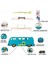 The Originals Volkswagen T1 Carry Case Işıklı Karavan 4