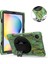 Samsung Galaxy Tab S6 Lite 10.4 Için Kalem Tutuculu Kılıf, Yumuşak ve Hafif Silikon Kılıf Galaxy Tab S6 Lite 10.4 2020 SM-P610/P615 Döner Standlı Kılıf Camo (Yurt Dışından) 2