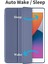 iPad 10.2 Inç 2021/2020 iPad 9./8. Nesil ve 2019 iPad 7. Nesil ile Uyumlu Kılıf Kalem Tutuculu, Yumuşak Tpu Sırtlı Koruyucu Kılıf, Otomatik Uyku/uyandırma Kapağı, Mavi Gri (Yurt Dışından) 3