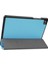 Samsung Tab A7 Kılıf 10.5" (SM-T500 T505), 10.5" Samsung Tab A7 Tablet 2020 Için Koruyucu Stand Kılıfı Sert Kabuk Kılıf Mavi (Yurt Dışından) 4