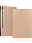 Samsung Galaxy Tab S8 Ultra 14,6" 2022 (Model SM-X900/X906) S Pen Standı, Otomatik Uyku/uyandırma, Galaxy Tab S8 Ultra Yumuşak Tpu Ince Üç Katlı Stand Kılıfı 14,6" Tablet Altın (Yurt Dışından) 2