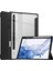 Samsung Galaxy Tab S8/tab S7 11" Ince Kılıf (Model SM-X700/X706/T870/T875) Kalem Tepsili, Darbeye Dayanıklı Kapak, Şeffaf Arka, Otomatik Uyandırma/uyku, Siyah (Yurt Dışından) 1