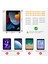 iPad 9. / 8. / 7. Nesil (2021/2020/2019) 10,2 Inç - [köşe Koruması] Cep ve Kalem Tutuculu Çok Açılı Görüntüleme Standı Kapağı, Otomatik Uyku Uyandırma, Denim Indigo (Yurt Dışından) 2