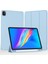 iPad Pro 12,9 Inç 5. Nesil / 4. Nesil (2021 ve 2020) Uyumlu, Akıllı Uyku Modu ve Kalem Bölmeli Pu Deri Kaplamalı Premium Tablet Kılıfı (Açık Mavi) (Yurt Dışından) 2