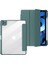 IPad Air1/2 (9,7 Inç) ile Uyumlu Kılıf, Yumuşak Tpu Kapaklı Üç Katlı Stand ve Kalem Tutucu, Otomatik Uyandırma/uyku, Koyu Yeşil (Yurt Dışından) 1