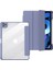 IPAD2019/20/21 (10,2 Inç) ile Uyumlu Kılıf, Kalem Tutuculu Yumuşak Tpu Kapaklı Üç Katlı Stand, Otomatik Uyandırma/uyku, Mor (Yurt Dışından) 1