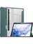 Samsung Galaxy Tab S8/tab S7 11" Ince Kılıf (Model SM-X700/X706/T870/T875) Kalem Tepsili, Darbeye Dayanıklı Kapak, Şeffaf Arka, Otomatik Uyandırma/uyku, Yeşil (Yurt Dışından) 1