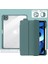 IPad Air5 (10,9 Inç) ile Uyumlu Kılıf, Yumuşak Tpu Kapaklı Üç Katlı Stand ve Kalem Tutucu, Otomatik Uyandırma/uyku, Koyu Yeşil (Yurt Dışından) 2