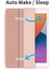 iPad 10.2 Inç 2021/2020 iPad 9./8. Nesil ve 2019 iPad 7. Nesil ile Uyumlu Kılıf, Kalem Tutuculu, Yumuşak Tpu Sırtlı Koruyucu Kılıf, Otomatik Uyku/uyandırma Kapağı, Gül Pembesi (Yurt Dışından) 5