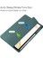 Samsung Galaxy Tab S8 + 12.4 2022 (SM-X800/X806) / Tab S7 Fe 12.4 Inç 2021 / Tab S7 Plus 12.4 2020, S Kalem Standı Ile, Otomatik Uyandırma Özellikli Şeffaf Tablet Arkası, Koyu Yeşil (Yurt Dışından) 4