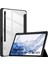 Samsung Galaxy Tab S7 Fe/s7+ Plus 12.4''2021 (SM-T730/SM-T736) Tablet Kılıfı, Tab S7 Fe, Otomatik Uyandırma/uyku Için Ince Şeffaf Arka Kapak Samsung Tab S7 Fe, Siyah (Yurt Dışından) 1
