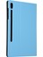 Samsung Galaxy Tab S7 T870 Düz Deri Kılıf T875 Tpu Yumuşak Kabuk Darbeye Dayanıklı S7 Kılıf Mavi (Yurt Dışından) 3